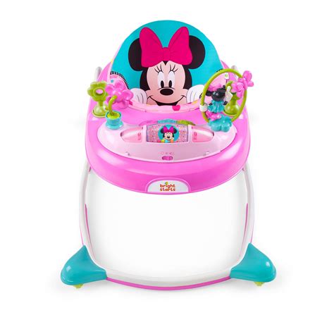 Bright Starts Disney Minnie Mouse Walker Wplay Toysoundlight For