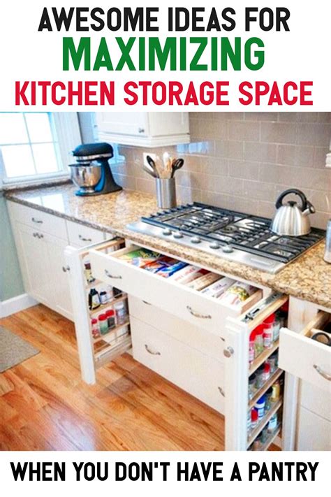 Organizing a kitchen with no pantry is a tough ask. No Pantry? How To Organize a Small Kitchen WITHOUT a Pantry | Small kitchen organization ...