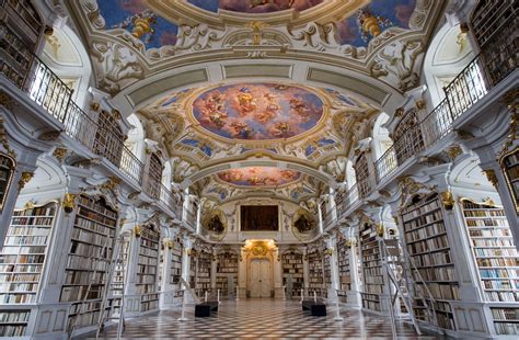 Admont abbey library in austria is undeniably gorgeous. File:Austria - Admont Abbey Library - 1185.jpg - Wikimedia ...