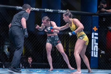 UFC Vegas Luana Santos Talita Alencar E Rayanna Amanda Entram No