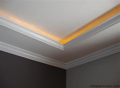 With crown moldings and tray ceilings, we had to go the extra mile and put in a raised panel pocket door. crown molding lighting DIY This is the lighting I want on ...
