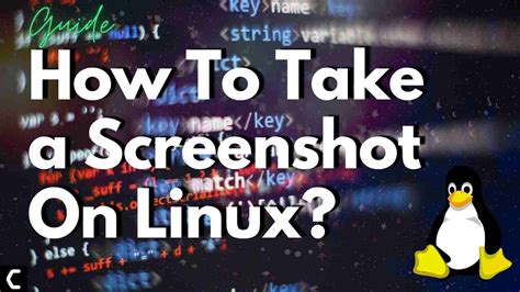 How To Take A Screenshot On Linux Ubuntu Guide 2024