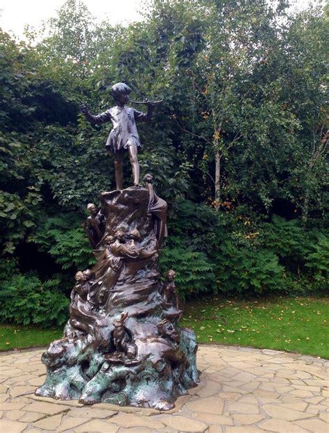 Peter Pan Sculpture In Kensington Gardens Loveland Sculpture Wall
