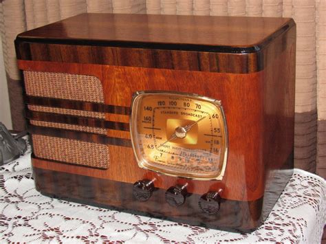 Vinatge Old Wood Antique Table Top Tube Radio Emerson Am 131 Ebay