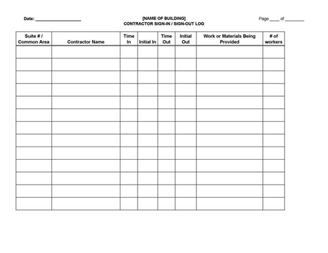 Printable Eyewash Station Inspection Checklist