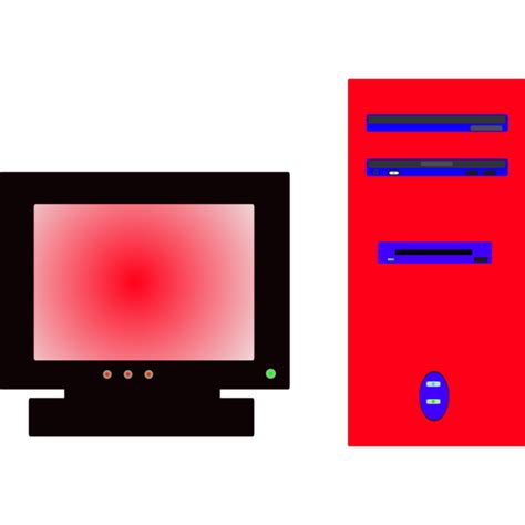 Red Pc PNG SVG Clip Art For Web Download Clip Art PNG Icon Arts