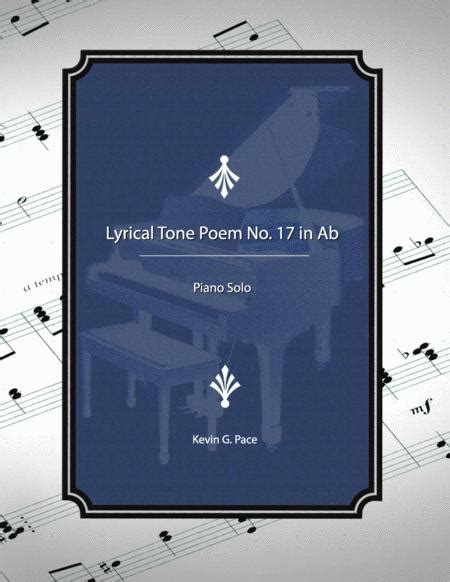 Lyrical Tone Poem No 17 In Ab Piano Solo Free Music Sheet