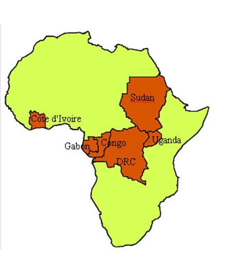 Esa African Countries Affected By Ebola