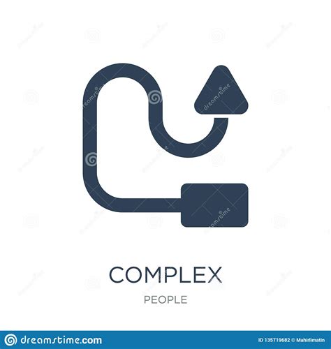 Complex Icon In Trendy Design Style. Complex Icon Isolated On White Background. Complex Vector 