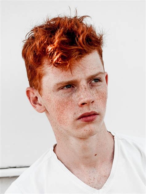 If you could list the perfect red hair color in the dictionary, this photo would pop up. 40+ Eye-Catching Red Hair Men's Hairstyles (Ginger ...