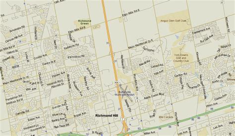 Richmond Hill Map Ontario Listings Canada