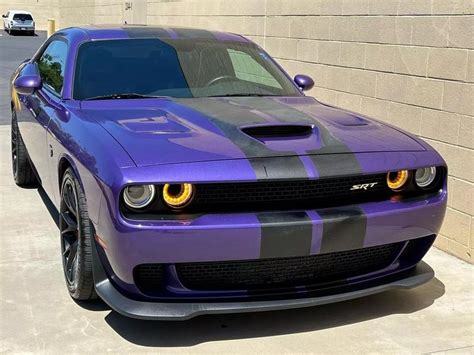 Used Dodge Challenger Srt Hellcat Purple For Sale Near Me Check Photos