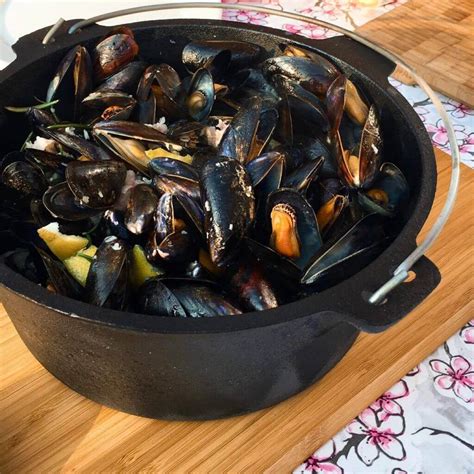 Mosselen met pancetta verrassend lekker