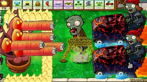 Plants Vs Zombies Epic Hack Zom Grave Botany 999 Threepeater Doom