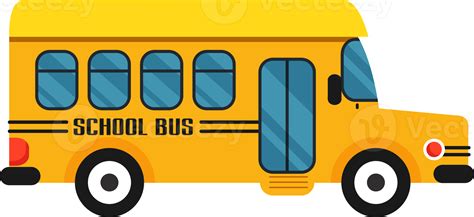 School Bus Isolated Cartoon 22530573 Png