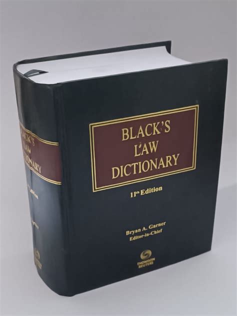 Blacks Law Dictionary 11th Edition Mob10656