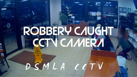 CCTV Security Camera Caught Robbery Los Angeles Robbery Cctv Security Cameras Security Camera