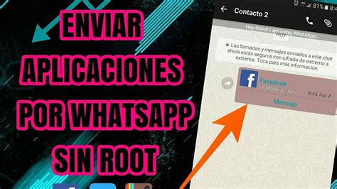 Truco Envia Aplicaciones Y Juegos Por Whatsapp Sin Root Youtube