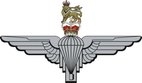 Parachute Regiment Paras Cap Badge Rear Window Car Sticker British