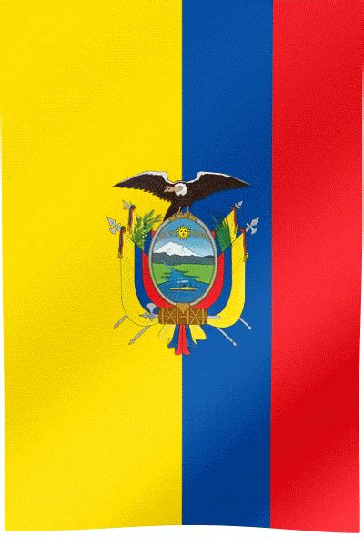 Ecuador Flag  All Waving Flags