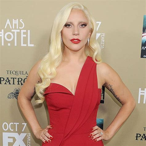 Lady Gaga Wears Sexy Dress Attends Ahs Event With Taylor K E Online