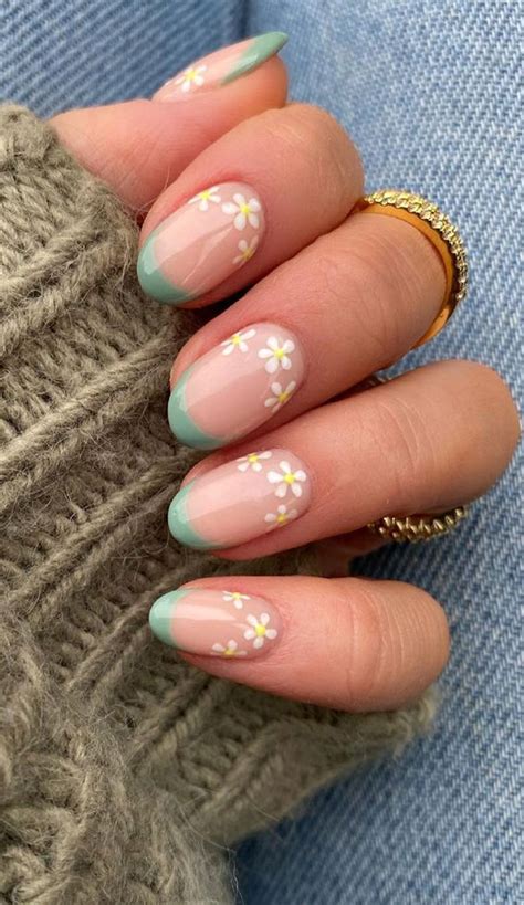 24 Best Summer French Tip Nails French Colour Nails Nail Designs 2021