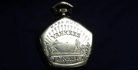 Babe Ruths World Series Pocket Watch Sells For 717k At Auction For