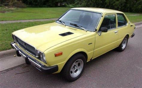 A world car, the toyota corolla. Yellow Fever: 1975 Toyota Corolla