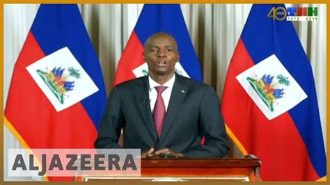 Haitian president jovenel moise assassinated overnight in private residence (interim pm's office) pic.twitter.com/lbsk0i9ujg. 🇭🇹 Haiti's president refuses to resign amid violent ...