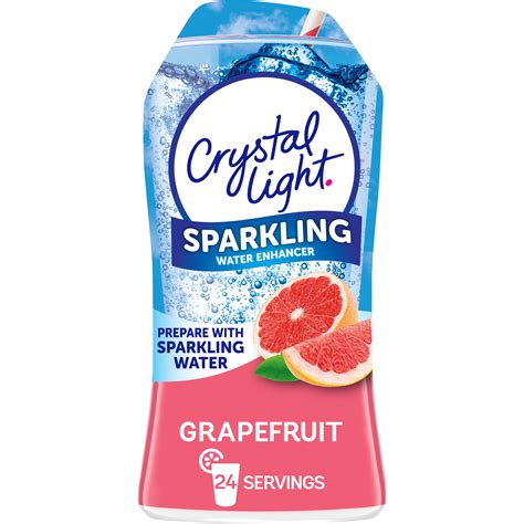 Crystal Light Grapefruit Naturally Flavored Sparkling Water Enhancer