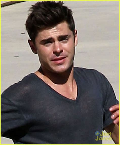Zac Efron Waves To Cameras On The We Are Your Friends Set Photo