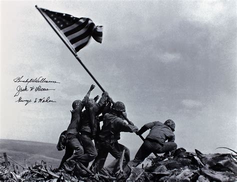 Iwo Jima Flag Raising Wallpaper Wallpapersafari