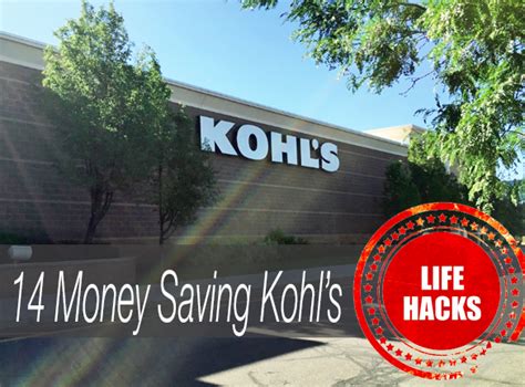 14 money saving kohl s hacks just in time for back to school shopping coupons4utah kohls hacks