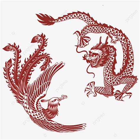Dragon Phoenix Png Vector Psd And Clipart With Transparent