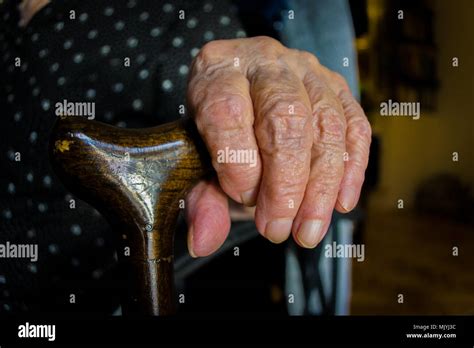 Old People Hands Stock Photo Alamy