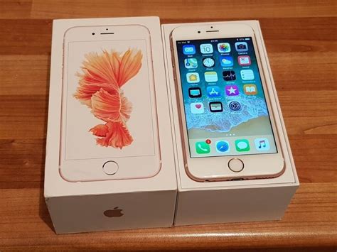Apple Iphone 6s Rose Gold 64gb Unlocked To Any Network Excellent