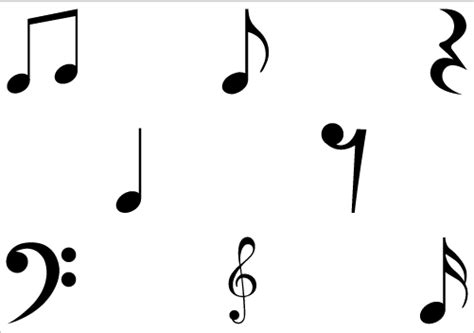 Music Note Graphic Clipart Best