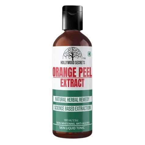Orange Peel Liquid Extract Premium Quality 100m At Best Price In Panaji