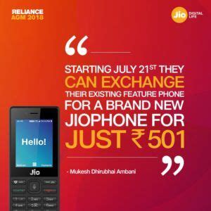 For any kind of assistance, please contact @jiocare. Reliance Jio AGM 2018 unveils the Reliance JioPhone 2 ...