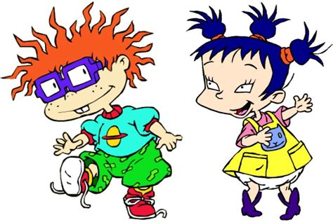 Chuckie And Kimi Finster Rugrats Rugrats All Grown Up Stitch Disney
