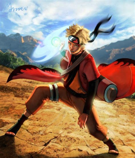 Naruto Sage Mode Rasenshuriken Wallpapers Wallpaper Cave