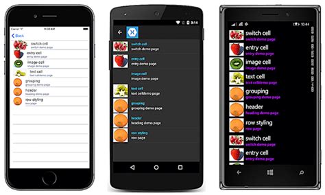 Xamarin.forms listview are you willing to permit your users to perform special actions on you app's hello friends, if you have been building xamarin.forms applications, you surely have noticed that the. 第2回：Xamarin.FormsとネイティブUI：特集：Xamarin＋Visual Studioで始めるiOS ...