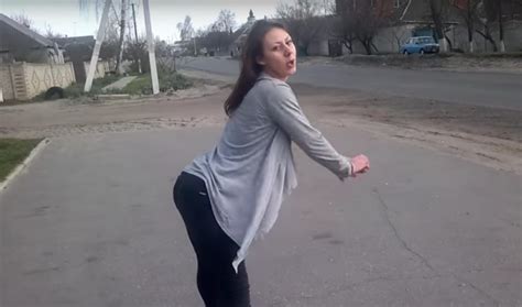 Girl Twerking On The Side Of The Road Causes Horrific Traffic Accident
