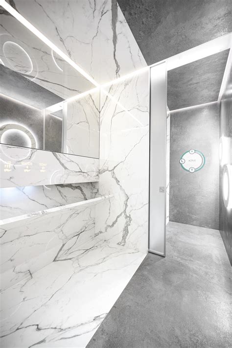 Bianco Statuario Ultra Marmi Marble Effect Floor And Wall Coverings
