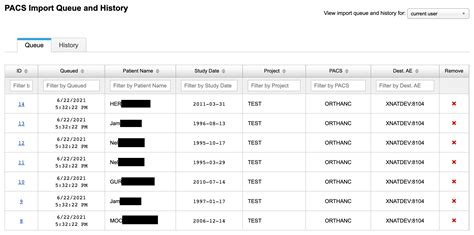 Xnat Tools Using Dqr Checking Your Query History