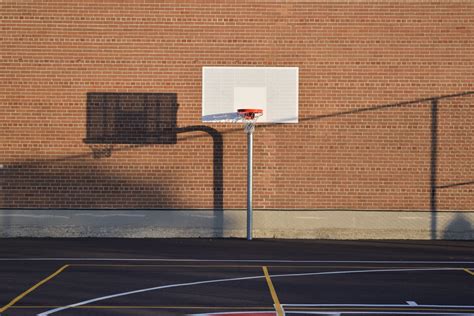 Basketball Hoop On Court · Free Stock Photo