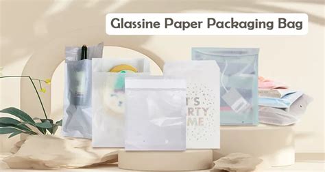 Self Seal Glassine Bag Sealed Transparent Pouch Paper T Packing
