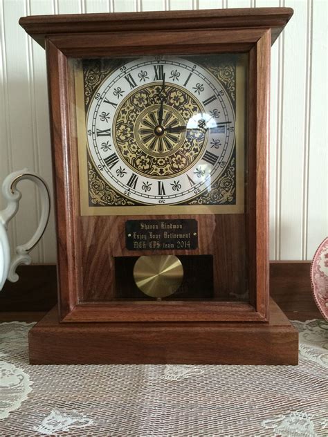 Buy Hand Made Mantle Clocks Made To Order From Shaker Reflections