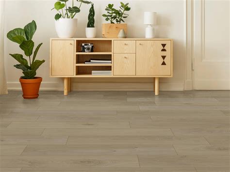 Carmel Ash Rigid Core Luxury Vinyl Plank - Cork Back | Floor decor