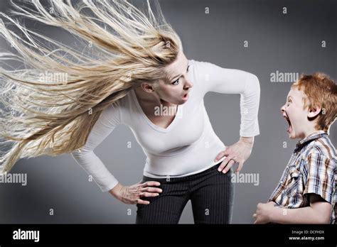 Outrageous Yelling Mother Hi Res Stock Photography And Images Alamy